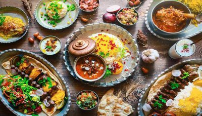 با خوشمزه ترین غذاهای ایرانی آشنا شوید | کافه رستوران دهکده المپیک | رستوران بی نام